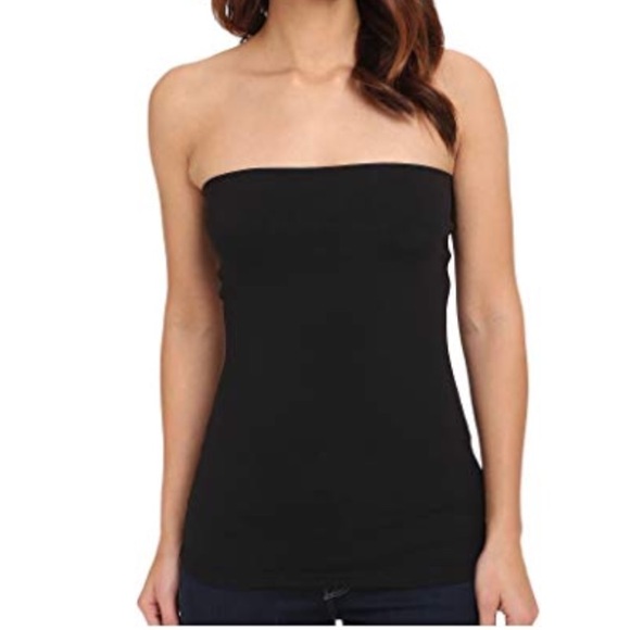 bebe Tops - BEBE nylon strapless tube top